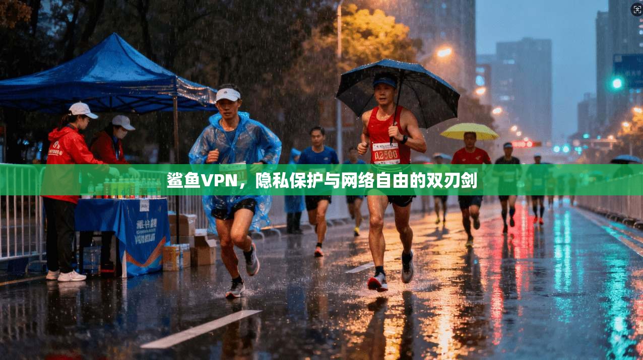 鲨鱼VPN，隐私保护与网络自由的双刃剑