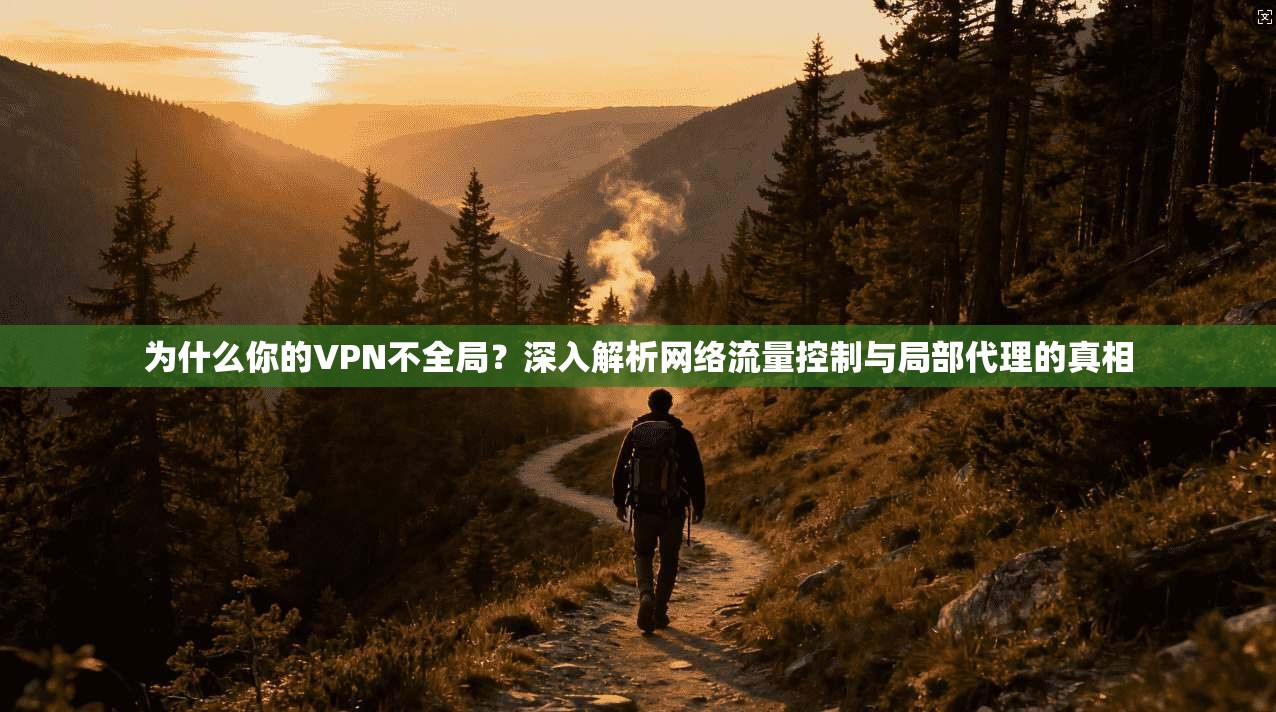 为什么你的VPN不全局？深入解析网络流量控制与局部代理的真相