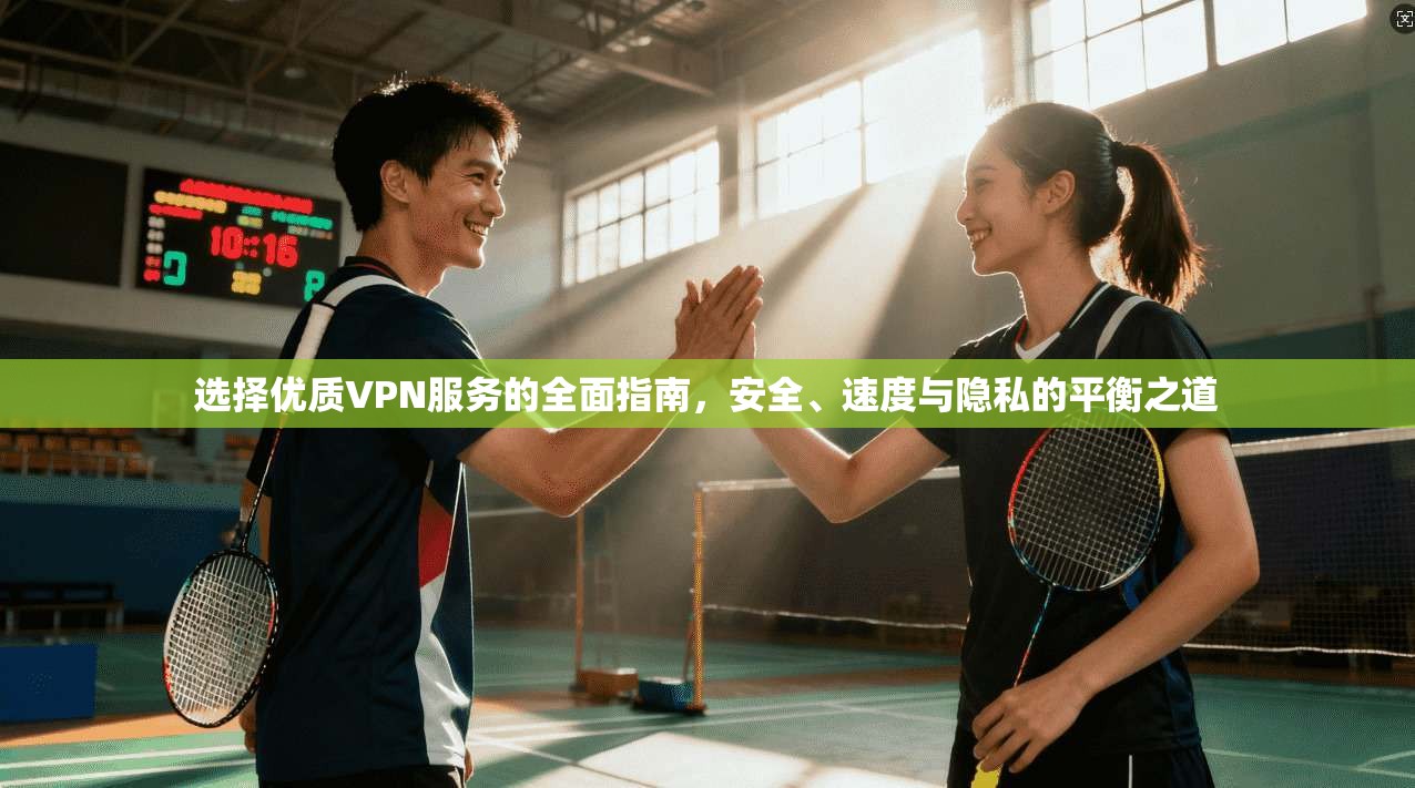 选择优质VPN服务的全面指南，安全、速度与隐私的平衡之道