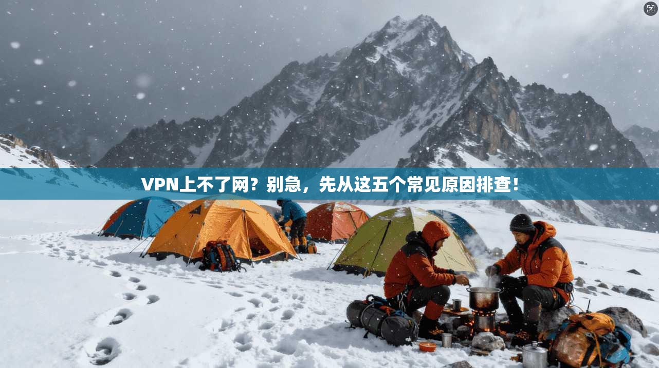 VPN上不了网？别急，先从这五个常见原因排查！