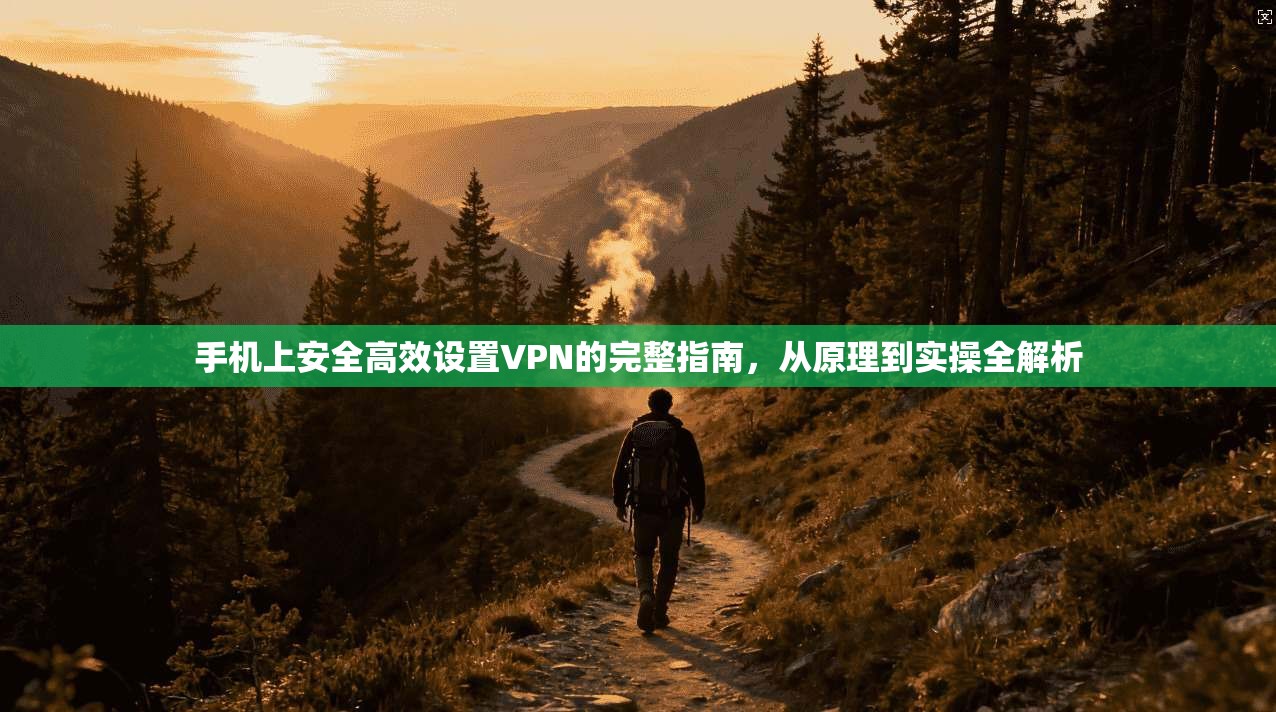 手机上安全高效设置VPN的完整指南，从原理到实操全解析