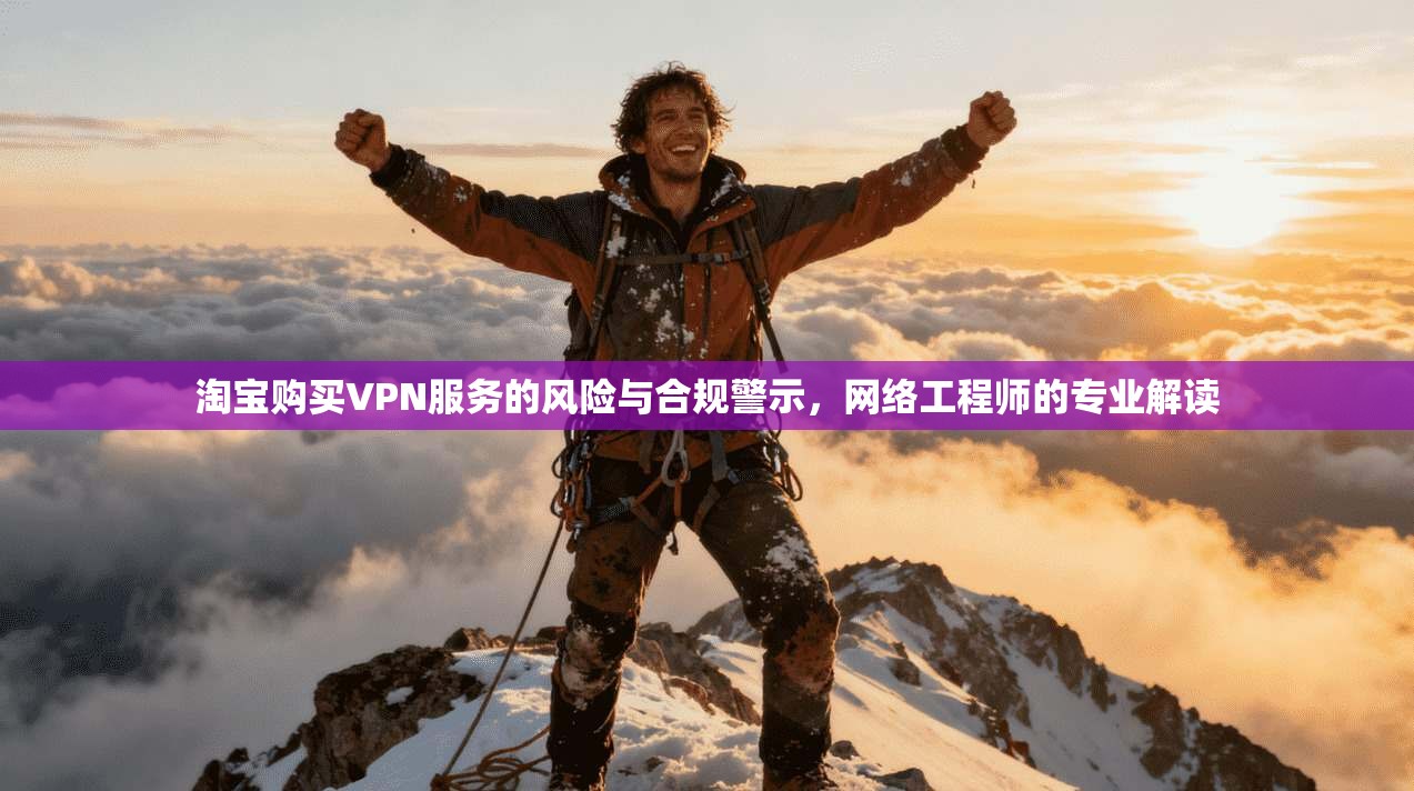 淘宝购买VPN服务的风险与合规警示，网络工程师的专业解读
