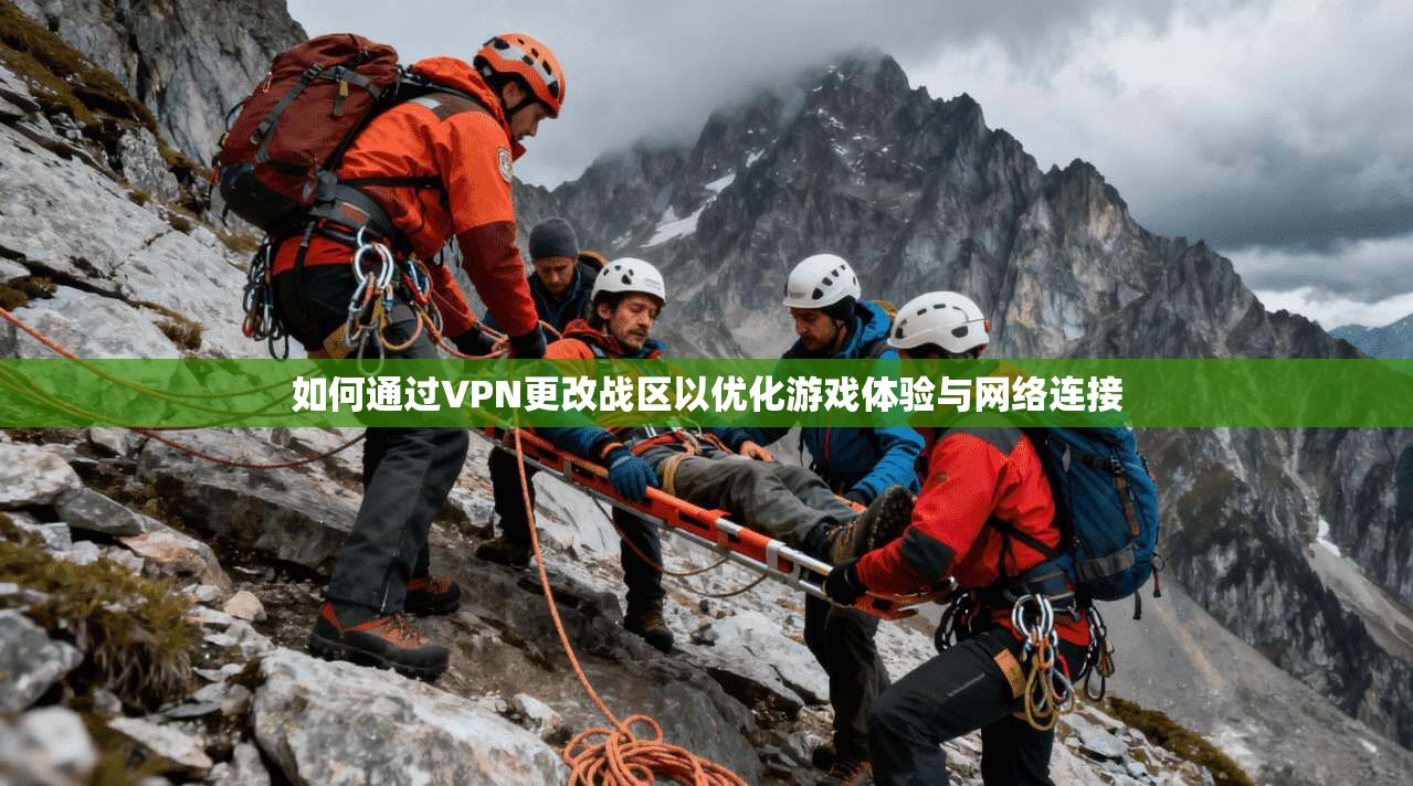 如何通过VPN更改战区以优化游戏体验与网络连接