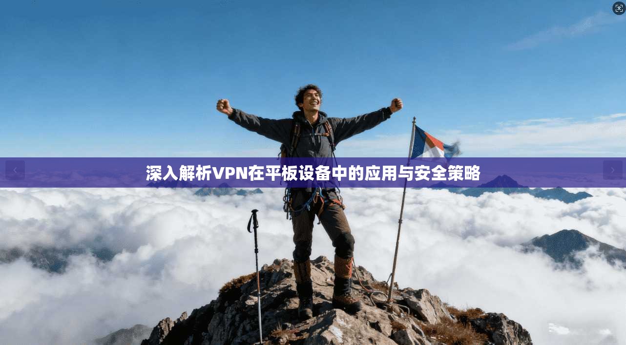 深入解析VPN在平板设备中的应用与安全策略