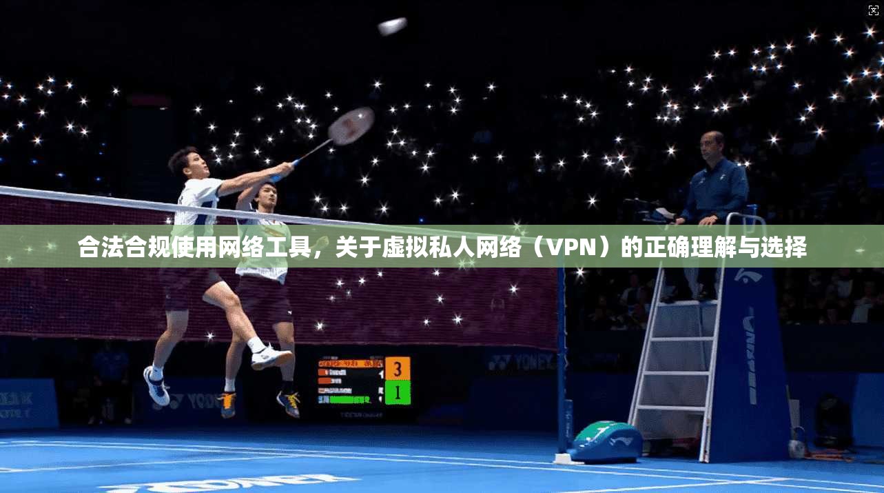 合法合规使用网络工具，关于虚拟私人网络（VPN）的正确理解与选择