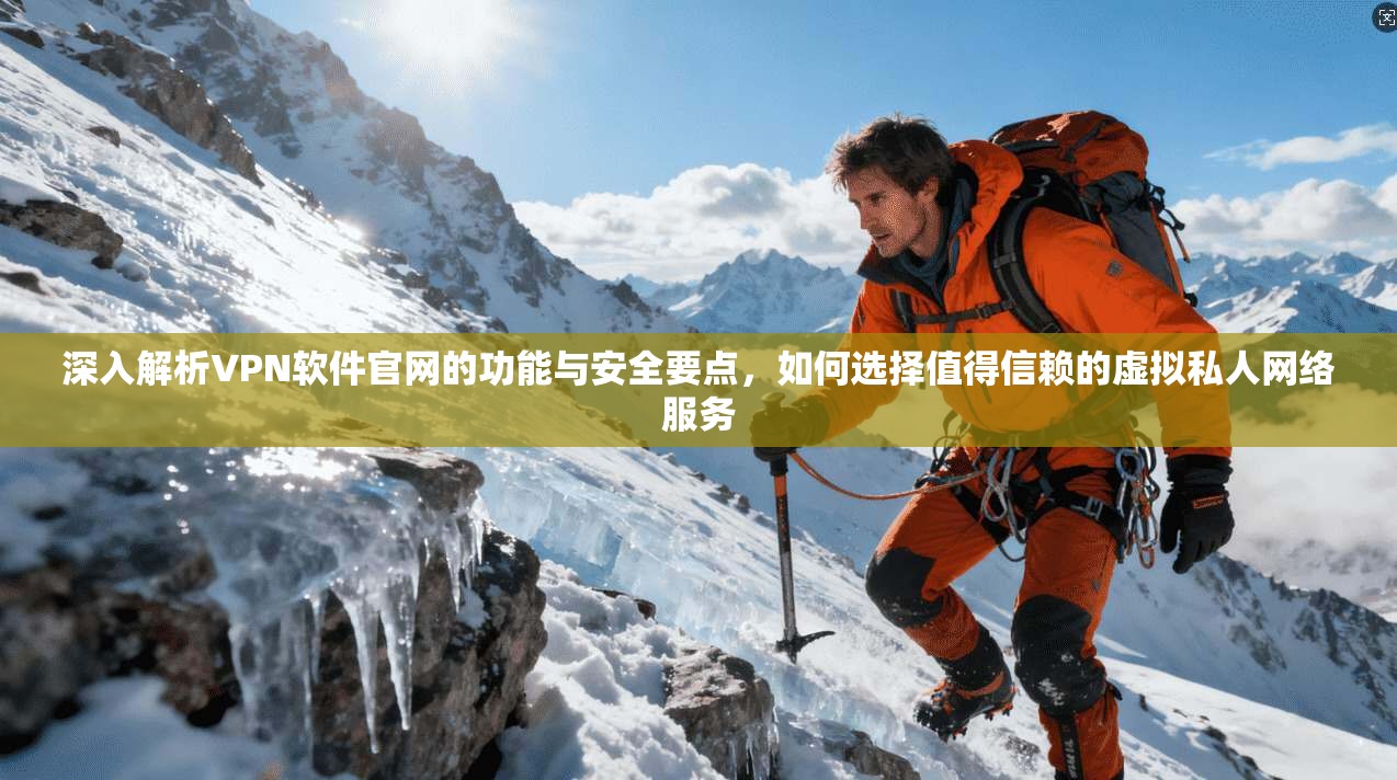 深入解析VPN软件官网的功能与安全要点，如何选择值得信赖的虚拟私人网络服务