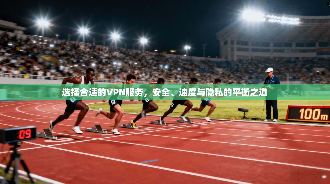 选择合适的VPN服务，安全、速度与隐私的平衡之道