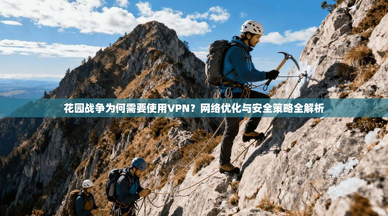 花园战争为何需要使用VPN？网络优化与安全策略全解析