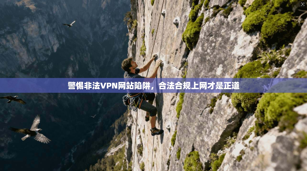 警惕非法VPN网站陷阱，合法合规上网才是正道