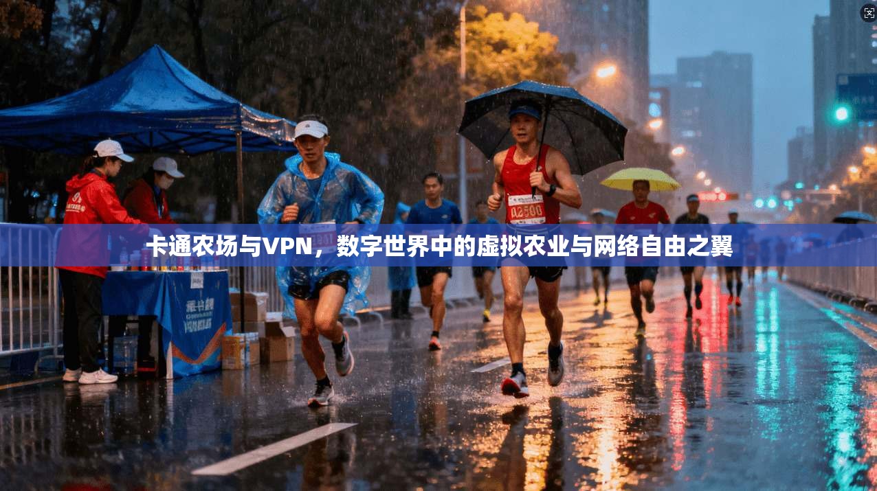 卡通农场与VPN，数字世界中的虚拟农业与网络自由之翼
