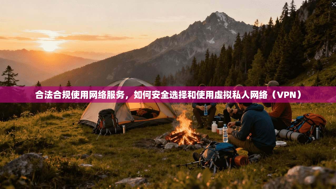 合法合规使用网络服务，如何安全选择和使用虚拟私人网络（VPN）