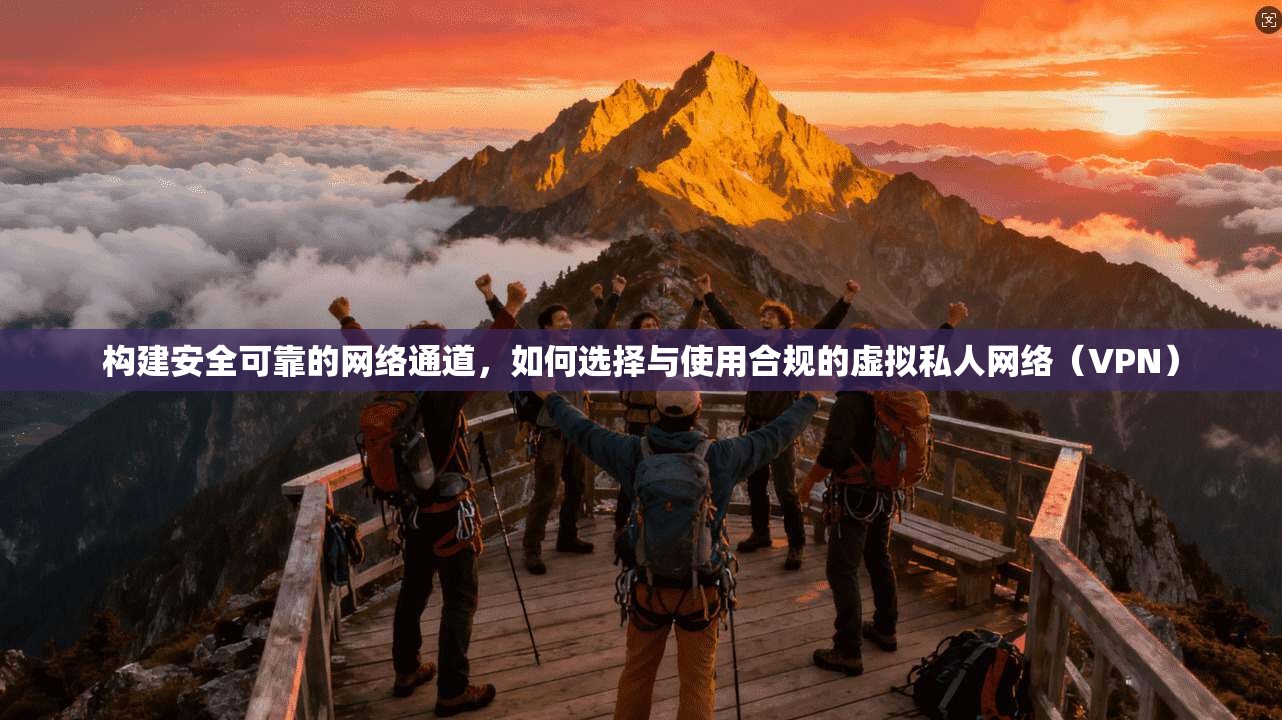 构建安全可靠的网络通道，如何选择与使用合规的虚拟私人网络（VPN）