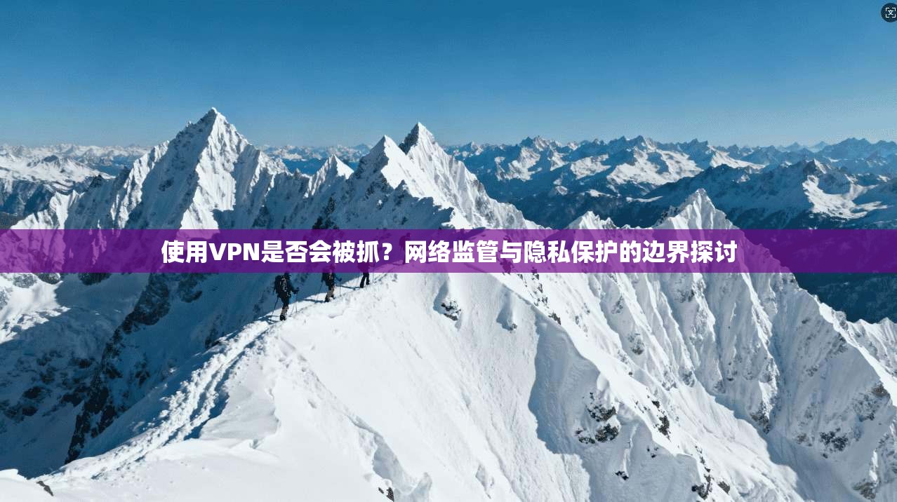 使用VPN是否会被抓？网络监管与隐私保护的边界探讨
