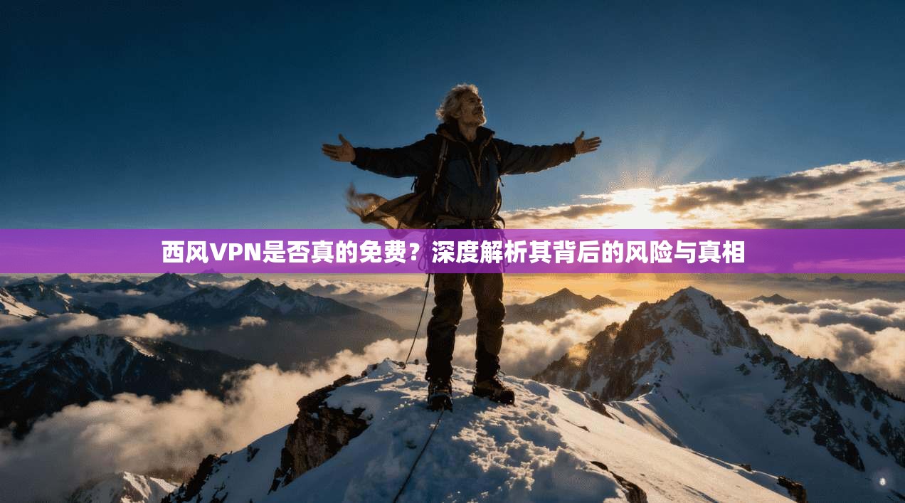 西风VPN是否真的免费？深度解析其背后的风险与真相
