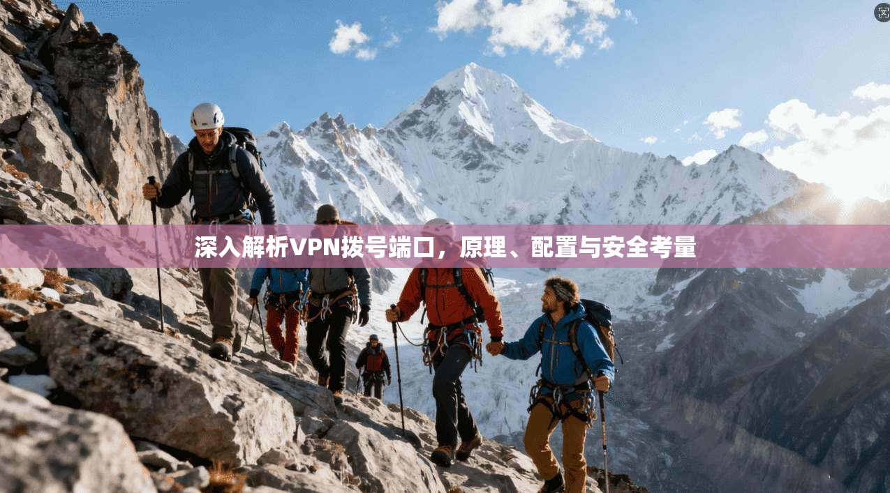 深入解析VPN拨号端口，原理、配置与安全考量