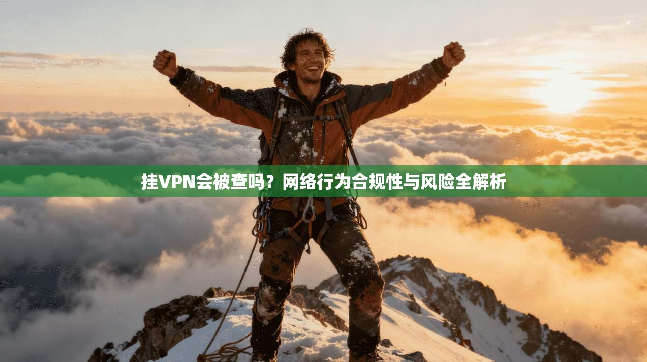 挂VPN会被查吗？网络行为合规性与风险全解析