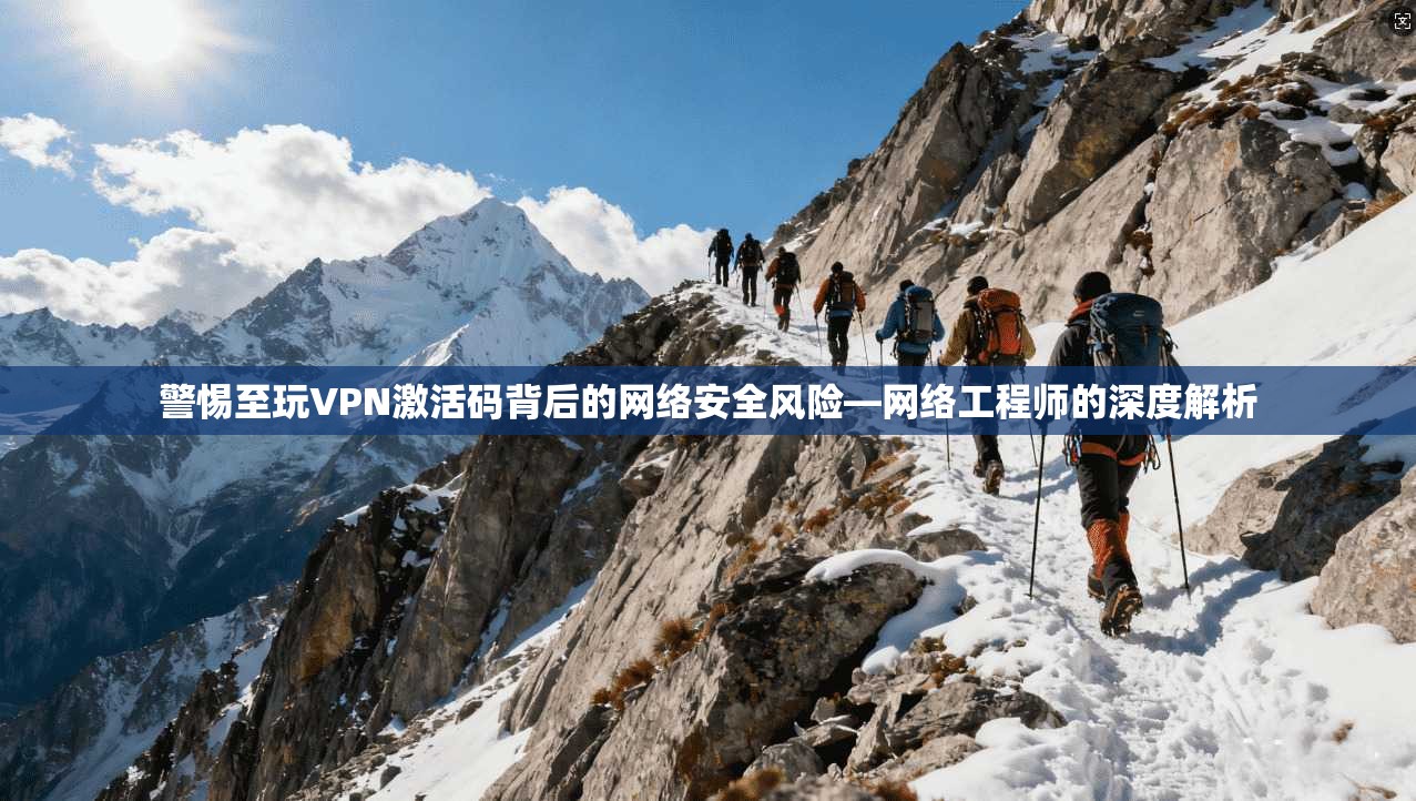 警惕至玩VPN激活码背后的网络安全风险—网络工程师的深度解析