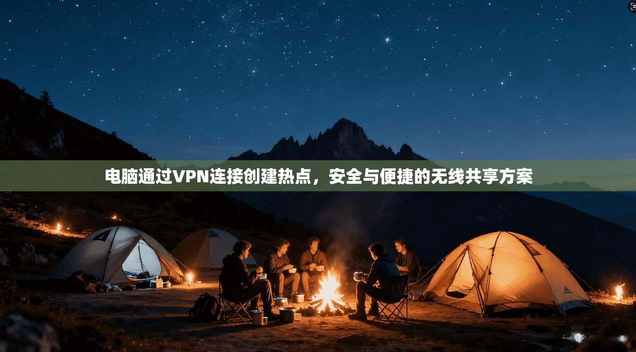 电脑通过VPN连接创建热点,安全与便捷的无线共享方案 电脑通过VPN连接创建热点,安全与便捷的无线共享方案