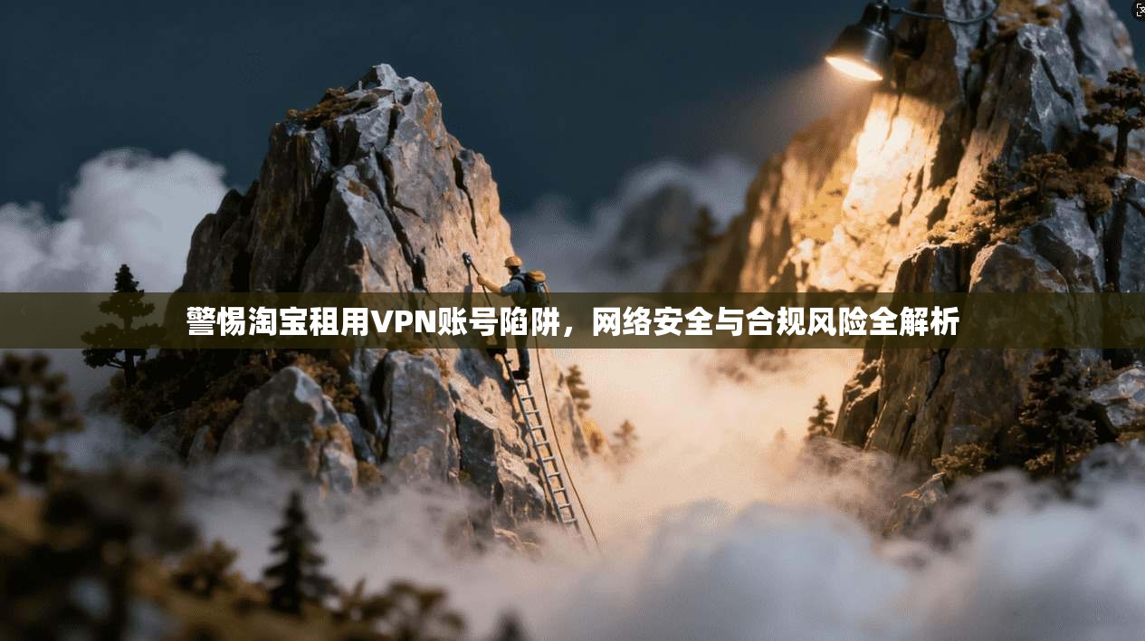 警惕淘宝租用VPN账号陷阱，网络安全与合规风险全解析