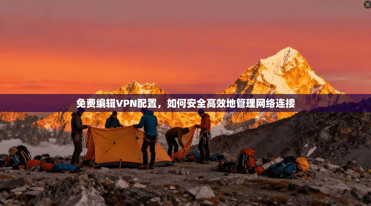 免费编辑VPN配置，如何安全高效地管理网络连接