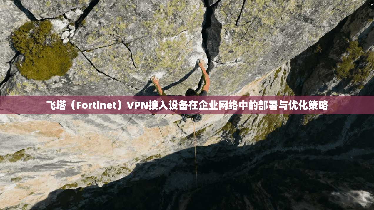 飞塔（Fortinet）VPN接入设备在企业网络中的部署与优化策略