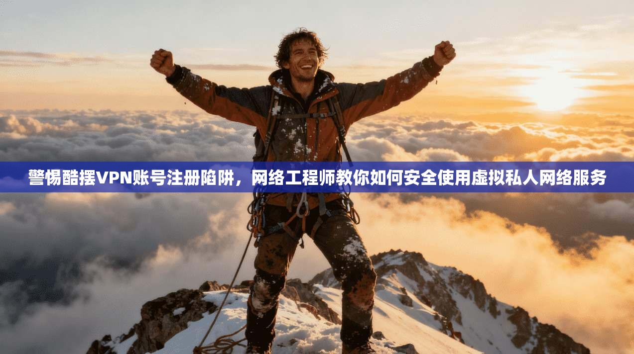 警惕酷摆VPN账号注册陷阱，网络工程师教你如何安全使用虚拟私人网络服务