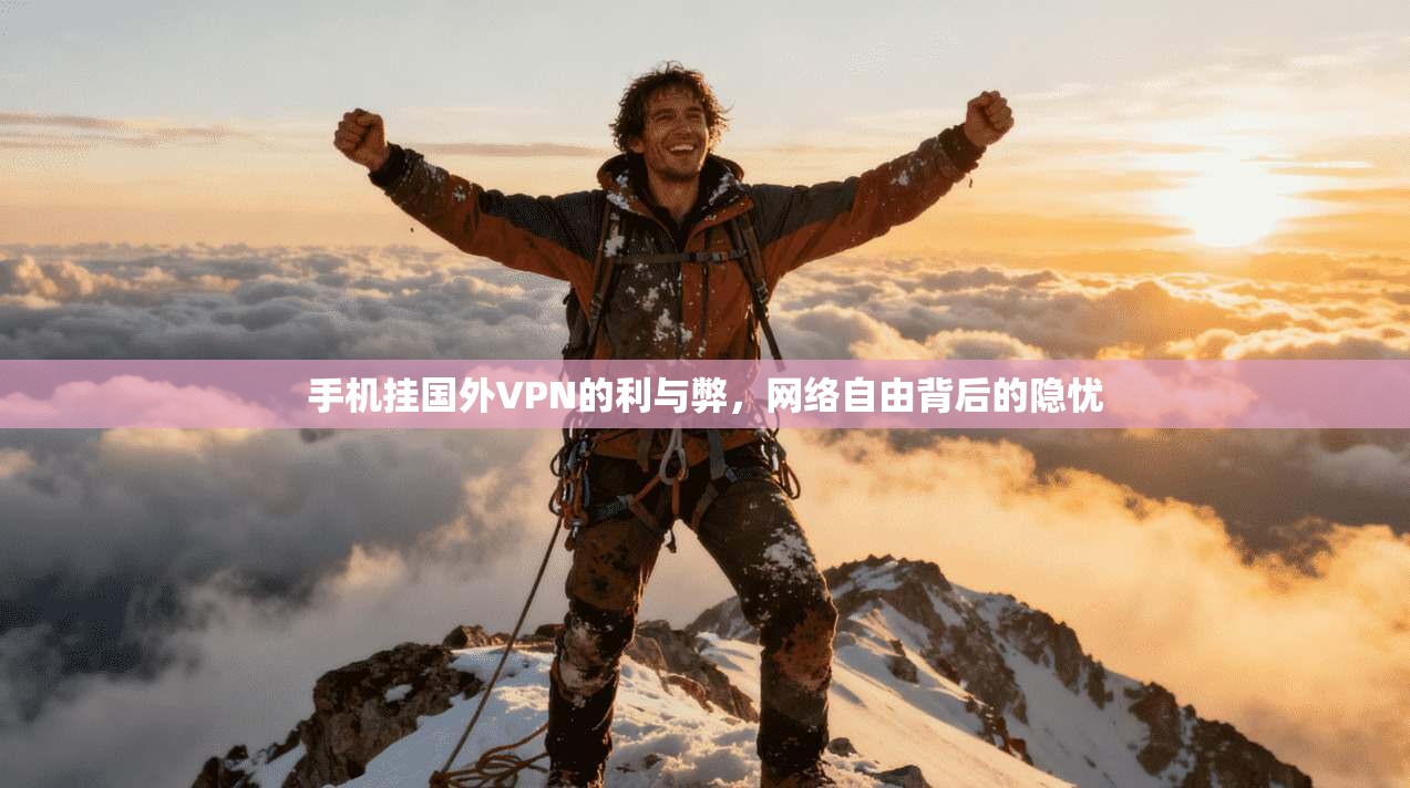手机挂国外VPN的利与弊，网络自由背后的隐忧