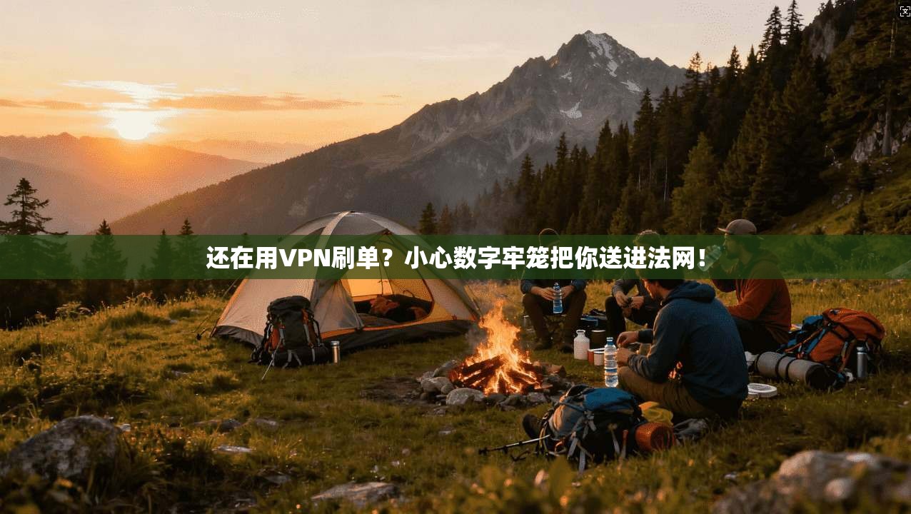 还在用VPN刷单？小心数字牢笼把你送进法网！