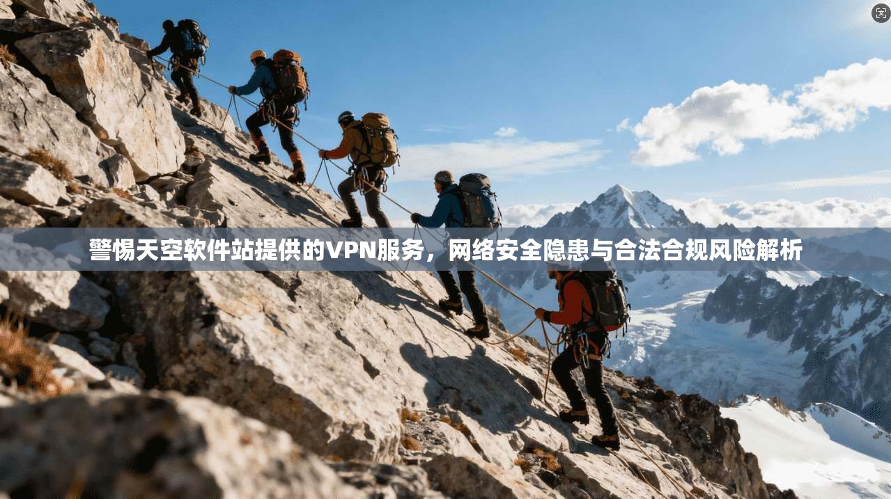 警惕天空软件站提供的VPN服务，网络安全隐患与合法合规风险解析