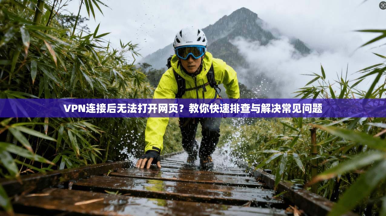 VPN连接后无法打开网页?教你快速排查与解决常见问题 VPN连接后无法打开网页?教你快速排查与解决常见问题