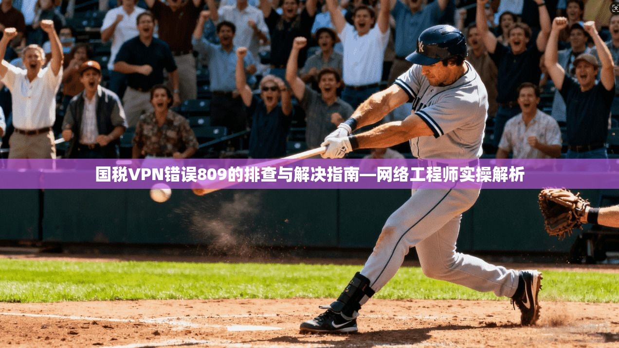 国税VPN错误809的排查与解决指南—网络工程师实操解析