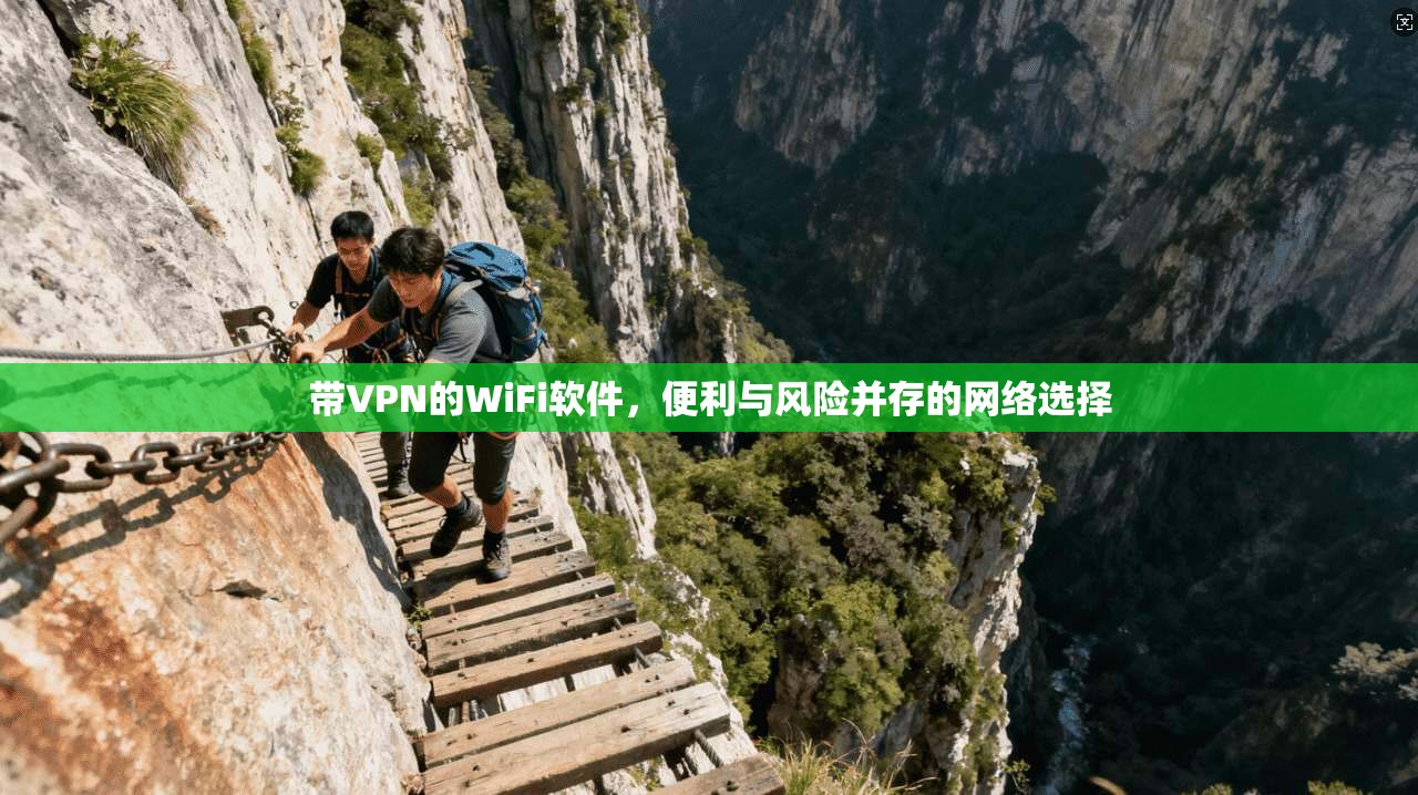 带VPN的WiFi软件，便利与风险并存的网络选择