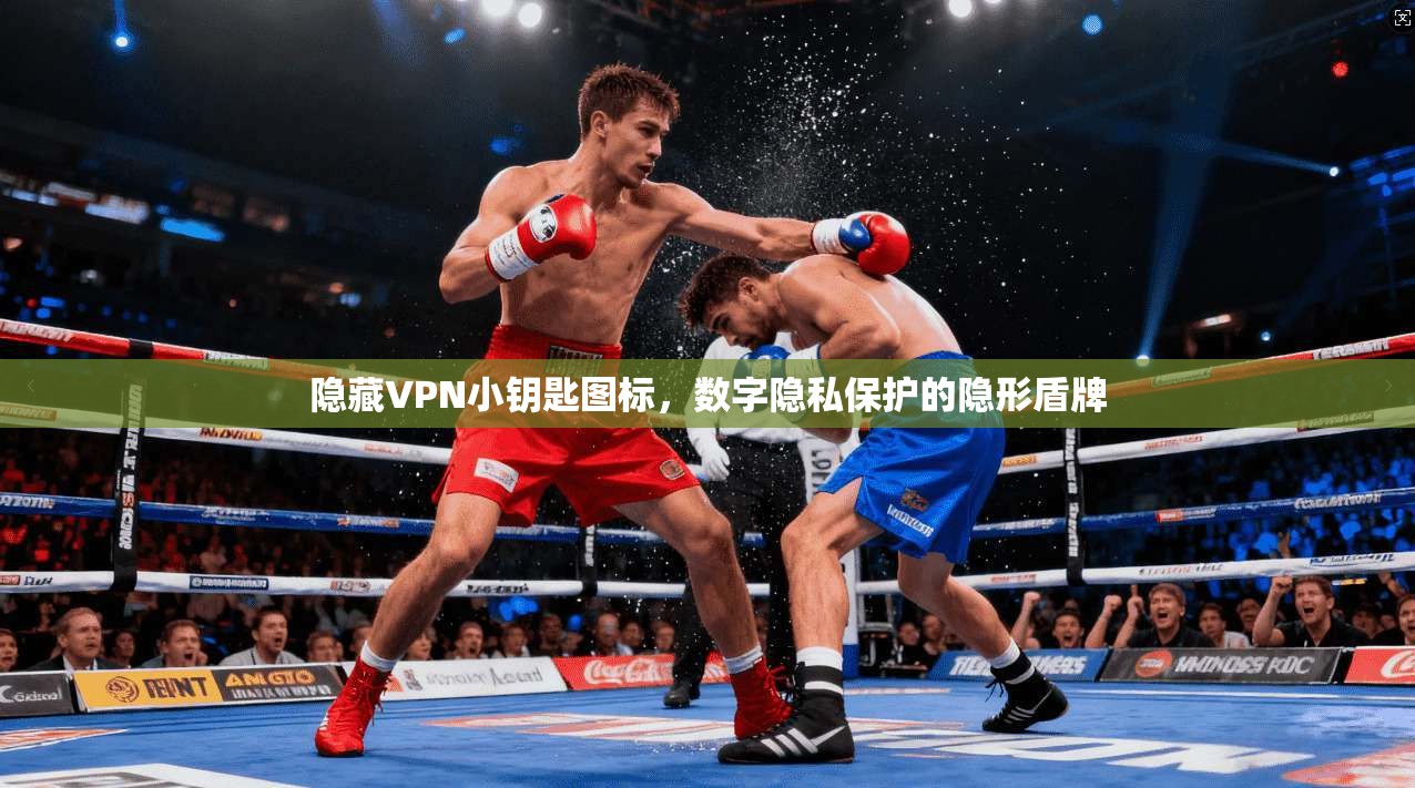隐藏VPN小钥匙图标，数字隐私保护的隐形盾牌