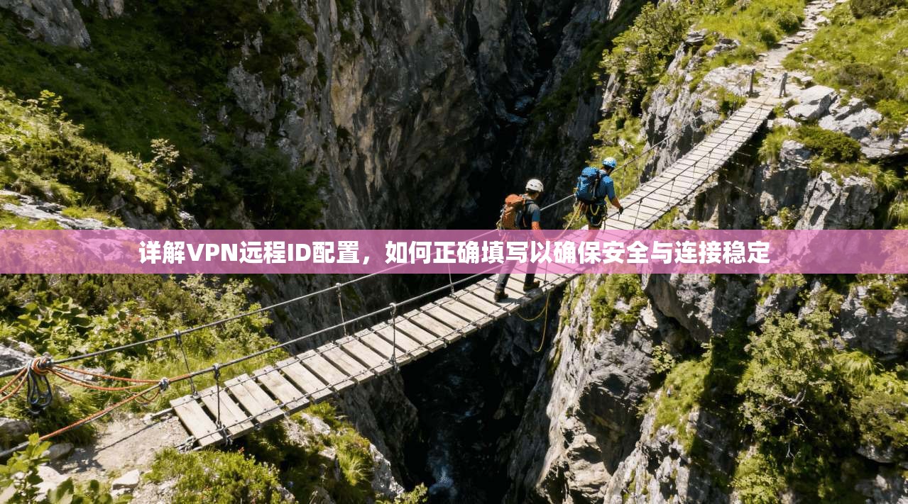 详解VPN远程ID配置，如何正确填写以确保安全与连接稳定
