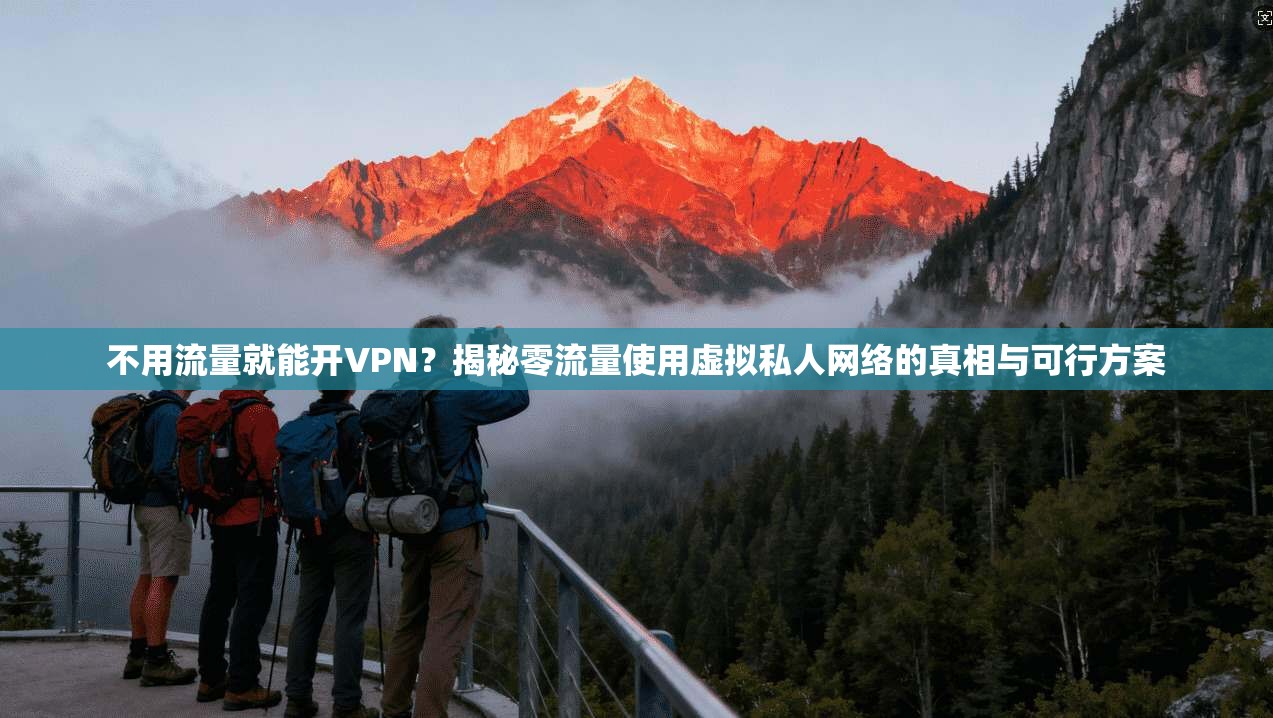 不用流量就能开VPN？揭秘零流量使用虚拟私人网络的真相与可行方案