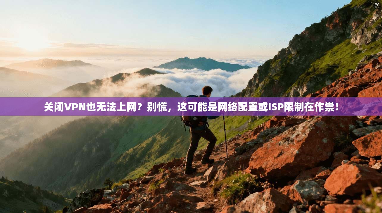 关闭VPN也无法上网？别慌，这可能是网络配置或ISP限制在作祟！