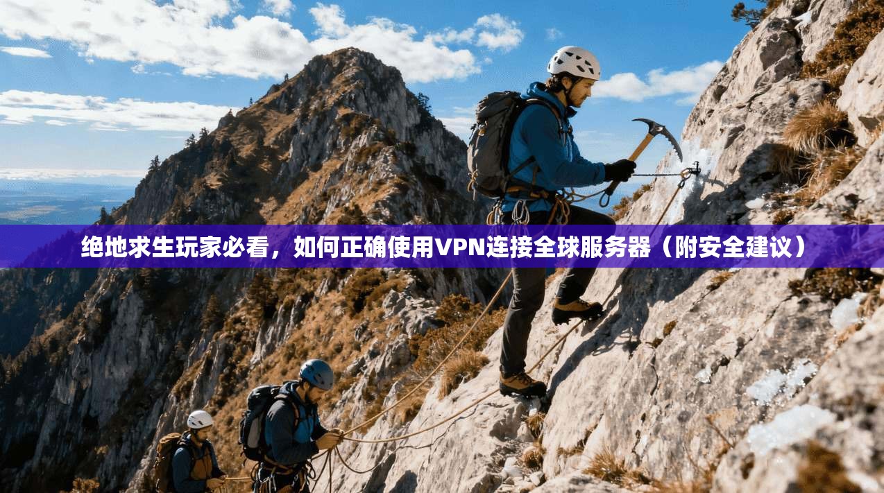 绝地求生玩家必看，如何正确使用VPN连接全球服务器（附安全建议）
