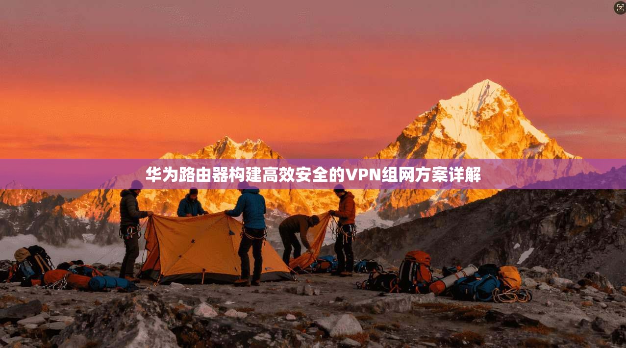 华为路由器构建高效安全的VPN组网方案详解 华为路由器构建高效安全的VPN组网方案详解