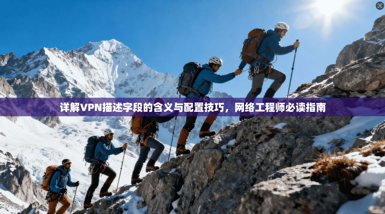 详解VPN描述字段的含义与配置技巧,网络工程师必读指南 详解VPN描述字段的含义与配置技巧,网络工程师必读指南