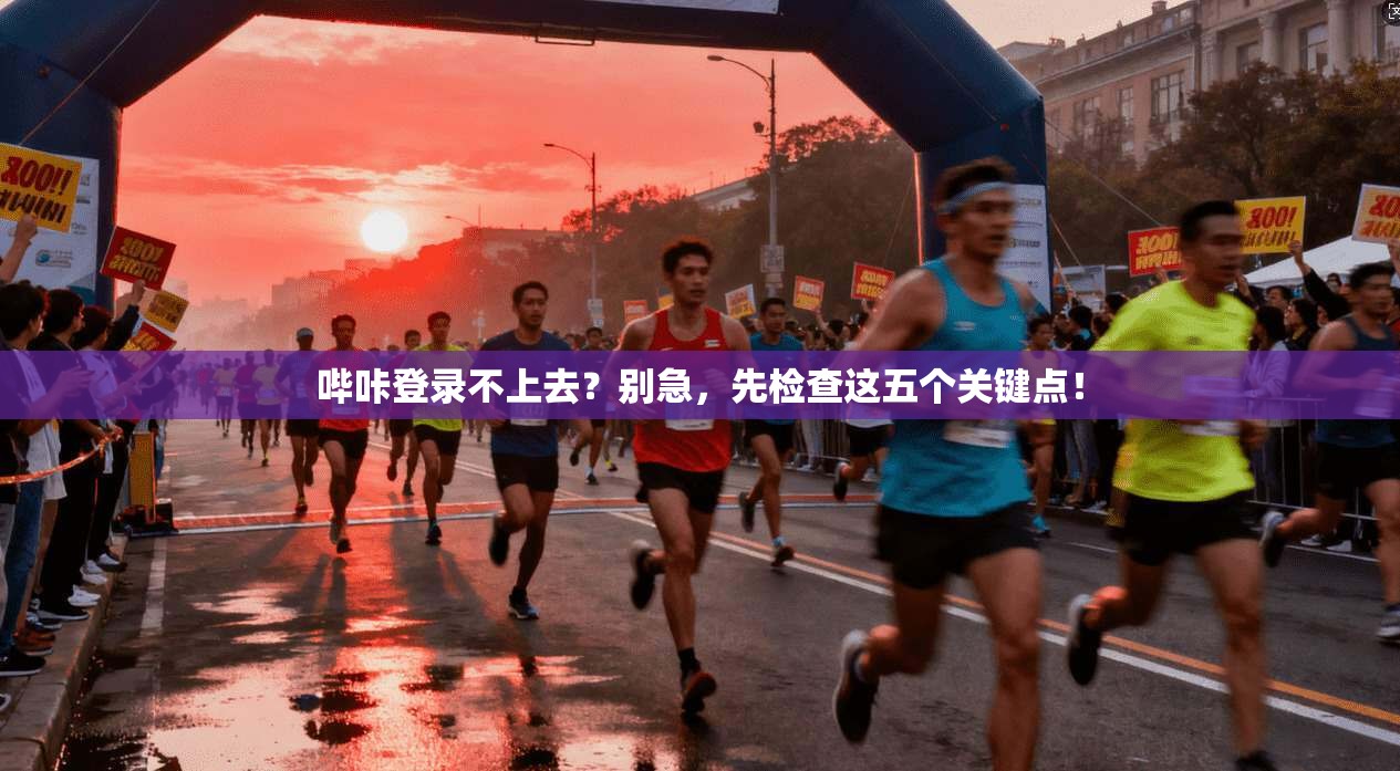 哔咔登录不上去？别急，先检查这五个关键点！