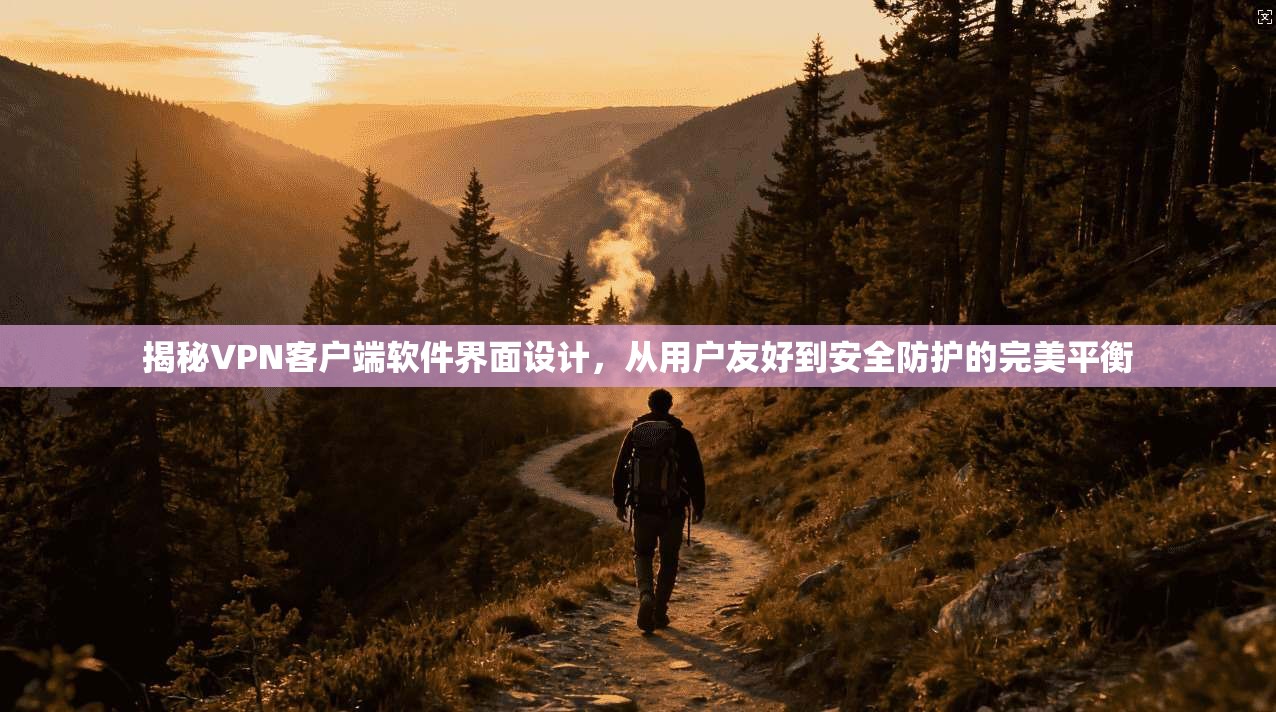 揭秘VPN客户端软件界面设计，从用户友好到安全防护的完美平衡
