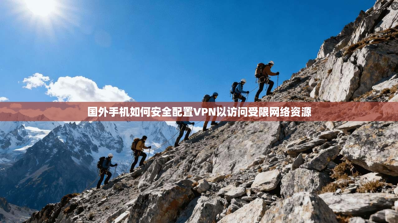 国外手机如何安全配置VPN以访问受限网络资源