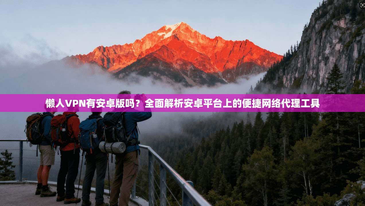 懒人VPN有安卓版吗？全面解析安卓平台上的便捷网络代理工具