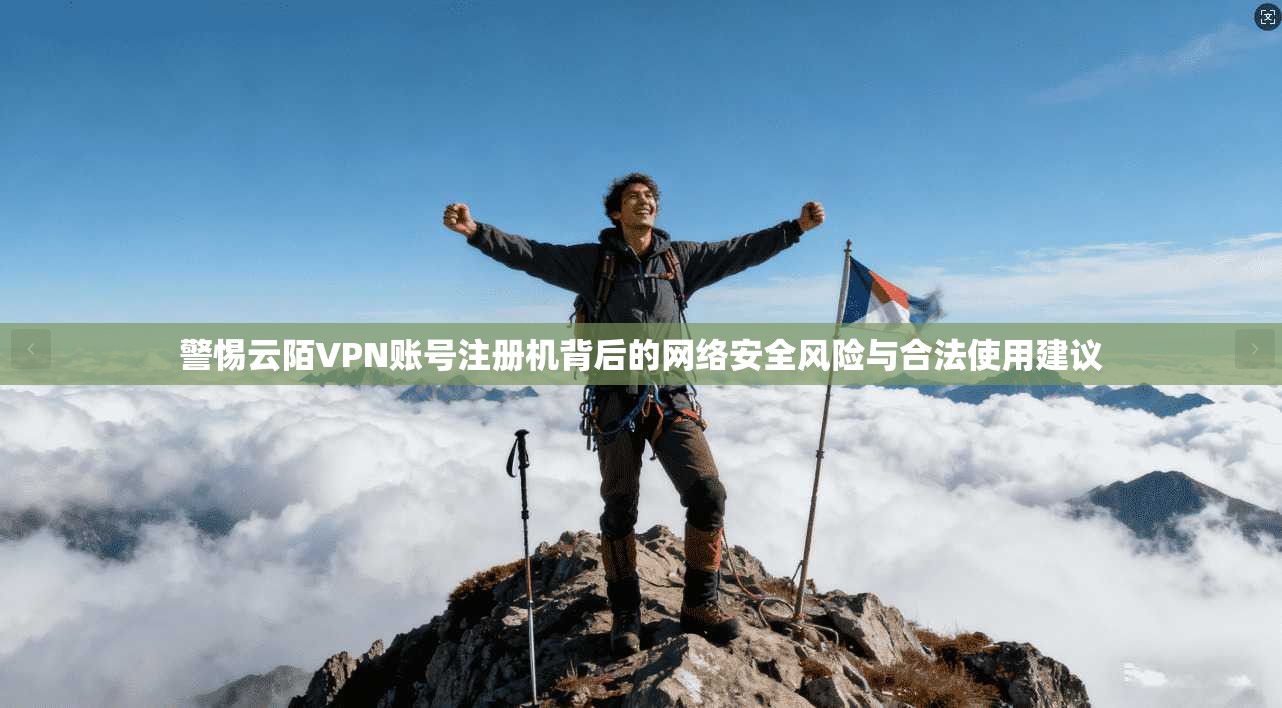 警惕云陌VPN账号注册机背后的网络安全风险与合法使用建议 警惕云陌VPN账号注册机背后的网络安全风险与合法使用建议